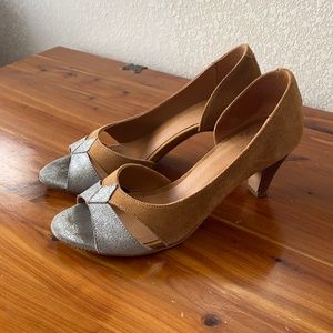 San Marina French Leather heels 6 eu 36
